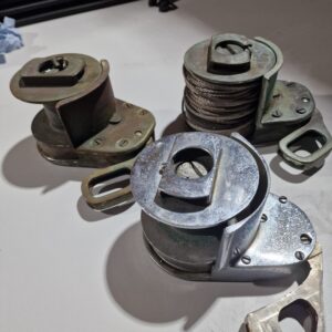 Fallwinde aus Bronze , für Traditionssegler